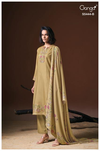 Ganga bovie 5444 wholesale ladies dress material suppliers in chennai